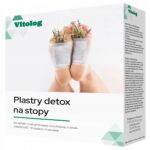 Plastry oczyszczające z toksyn na stopy detox detoksykacyjne premium gold