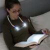 Lampka led do czytania książek na szyję latarka - obrazek 5