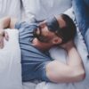 Maska Opaska na Oczy do Spania Snu Damska Męska Zasłona Klapki Przepaska - obrazek 3