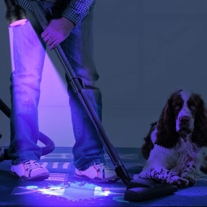 Mocna Latarka UV LED Taktyczna Wojskowa Ręczna Szperacz do Bursztynu Kieszonkowa - obrazek 12