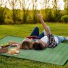 Koc Piknikowy Plażowy Turystyczny z Izolacją Wodoodporny Mata Plażowa Duży - obrazek 4
