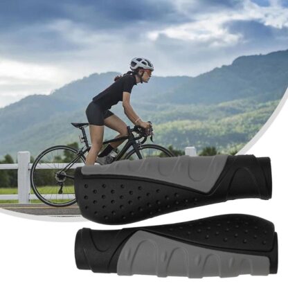 Gripy Rowerowe Rączki Chwyty do Kierownicy Roweru Dunlop Gumowe Miękkie - obrazek 3