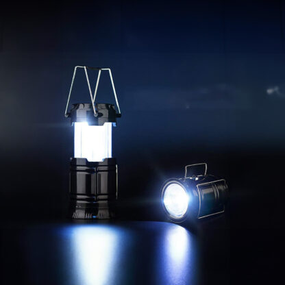 Lampa Solarna LED Latarka Turystyczna Biwakowa Akumulatorowa USB Powerbank - obrazek 7