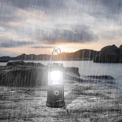 Lampa Solarna LED Latarka Turystyczna Biwakowa Akumulatorowa USB Powerbank - obrazek 13