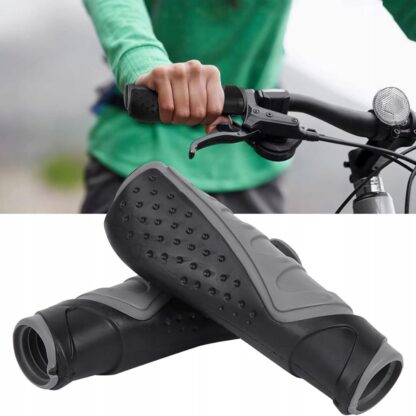 Gripy Rowerowe Rączki Chwyty do Kierownicy Roweru Dunlop Gumowe Miękkie - obrazek 2