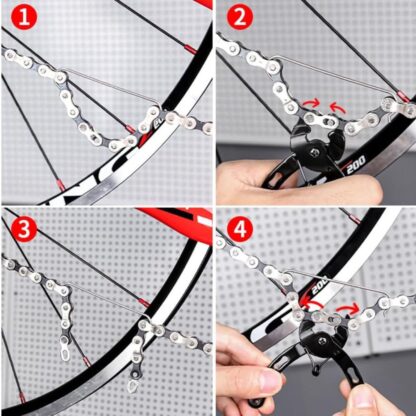 Szczypce Klucz do Łańcucha Rowerowego Rozkuwacz Spinek Kleszcze do Roweru - obrazek 4