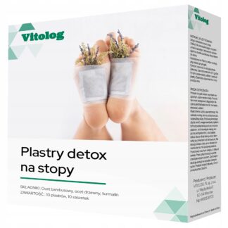 10x Plastry Oczyszczające z Toksyn na Stopy Detox Detoksykacyjne Ziołowe